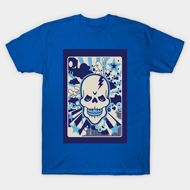 Poker Skull T-Shirt by viSionDesign